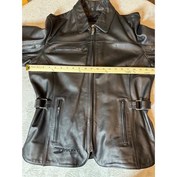 Joe Rocket Women’s Leather Motorcycle Jacket – Size XL – Heavy Duty Cruiser - Picture 14 of 14